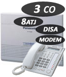 Hybrydowa centrala telefoniczna KX-TES824